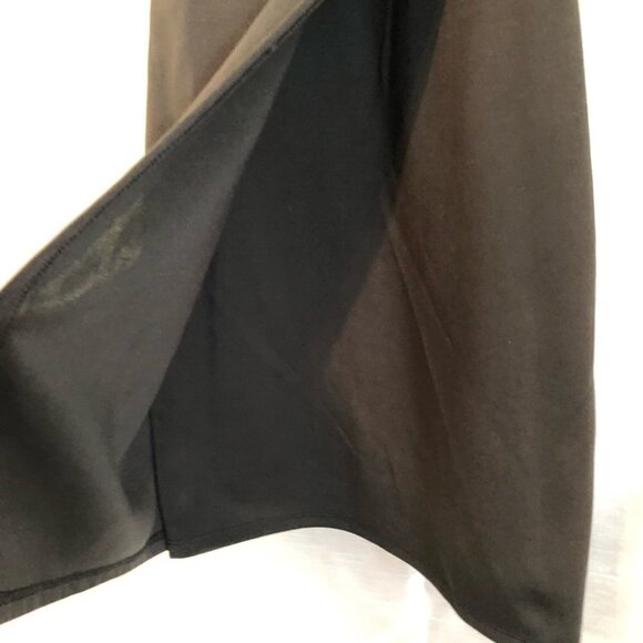 Faux Black Wrap Around  Dress Ladies Med - Picture 6 of 8